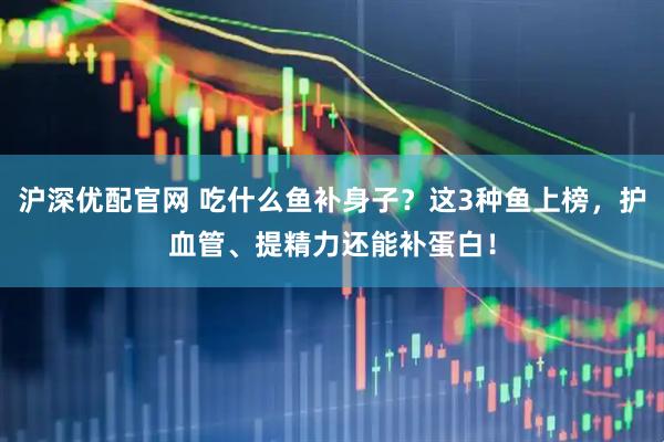沪深优配官网 吃什么鱼补身子？这3种鱼上榜，护血管、提精力还能补蛋白！